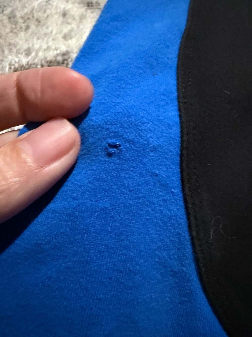 Victoria's Secret PINK Yoga Leggings Size XS Black Blue Love Pink - Picture 4 of 5